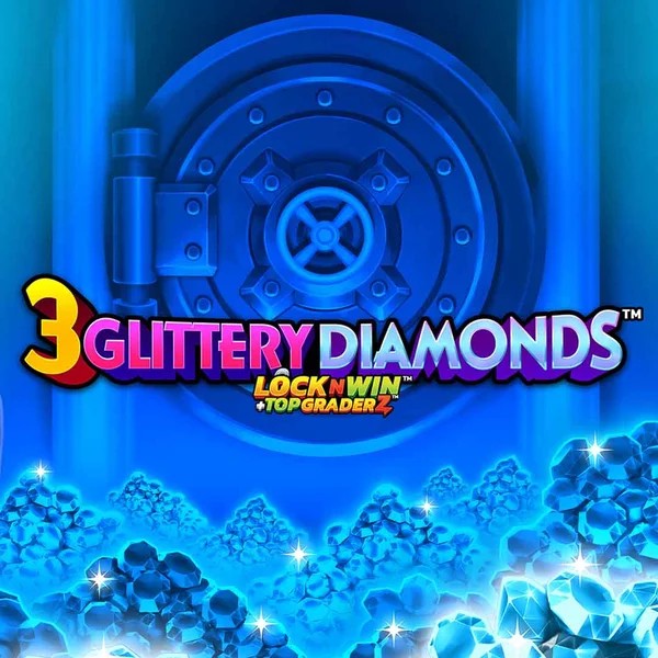 3 Glittery Diamonds by PearFiction Studios, showcased at nomaspins-nl.nl – game logo