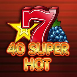 40 Super Hot slot logo by Amusnet Interactive at NomaSpin Casino