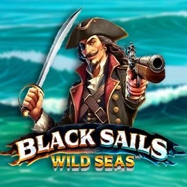 Official Slots logo: Black Sails Wild Seas by Infinity Dragon Studios at NomaSpin Casino