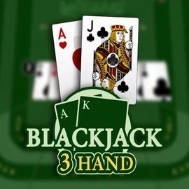 Blackjack 3H (Habanero) slot logo by Habanero at NomaSpin Casino