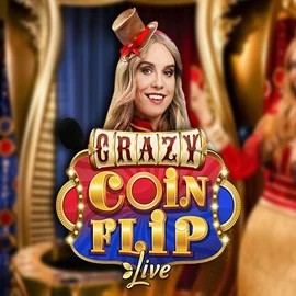 Crazy Coin Flip casino game by Evolution – featured logo at NomaSpin Casino