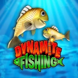 Dynamite Fishing logo by Inspired Gaming at NomaSpin Casino