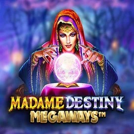 Try Madame Destiny Megaways slot by Pragmatic Play on nomaspins-nl.nl – logo image