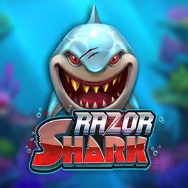 Razor Shark slot icon by Push Gaming, available at NomaSpin Casino