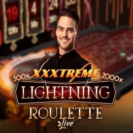 XXXtreme Lightning Roulette slot logo by Evolution at NomaSpin Casino